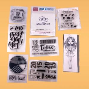 Acrylic Stamp Sets